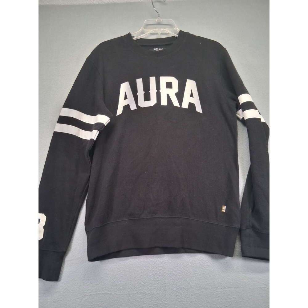 Aura Gold Finally‎ Famouse Women #88 Long Sleeve Pullover Black/White